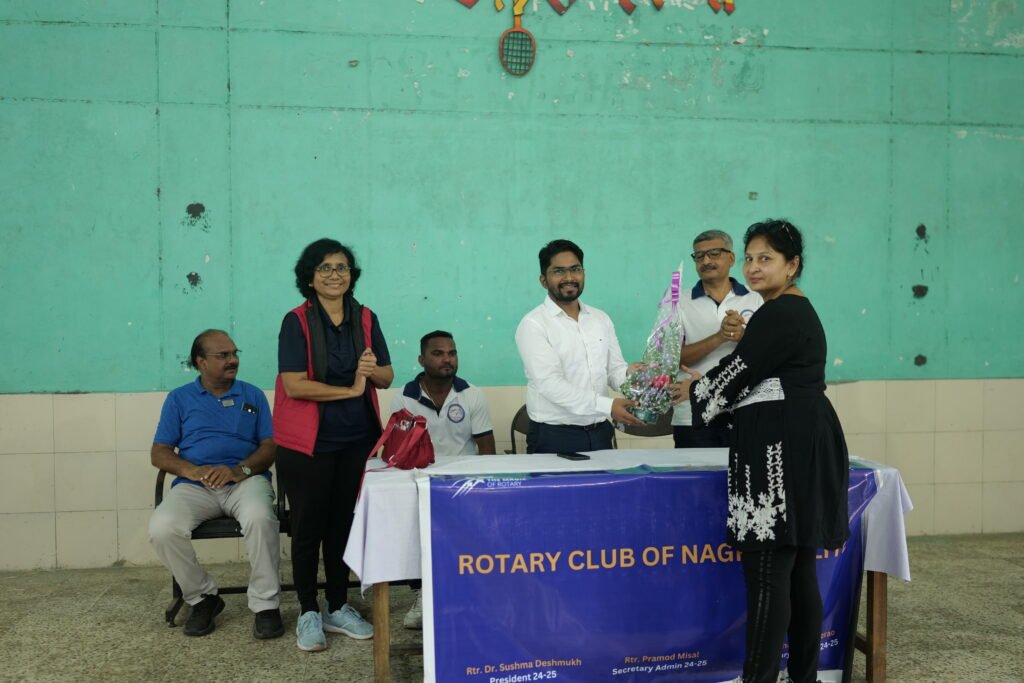 Chief Guest Deputy Collector Mr. Piyush Chiwande