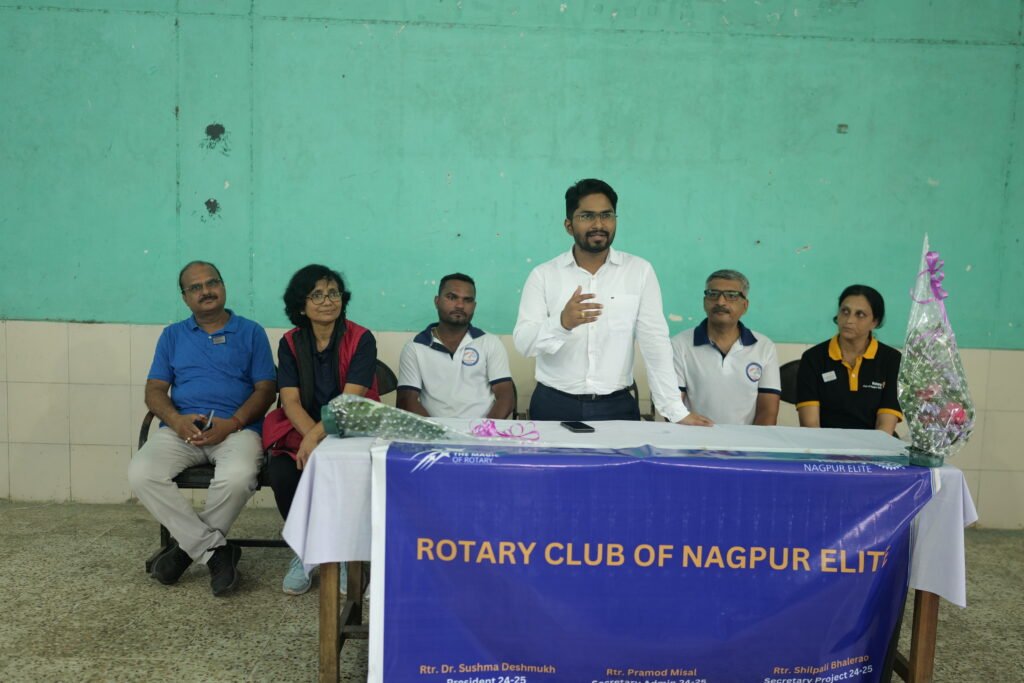 Chief Guest Deputy Collector Mr. Piyush Chiwande